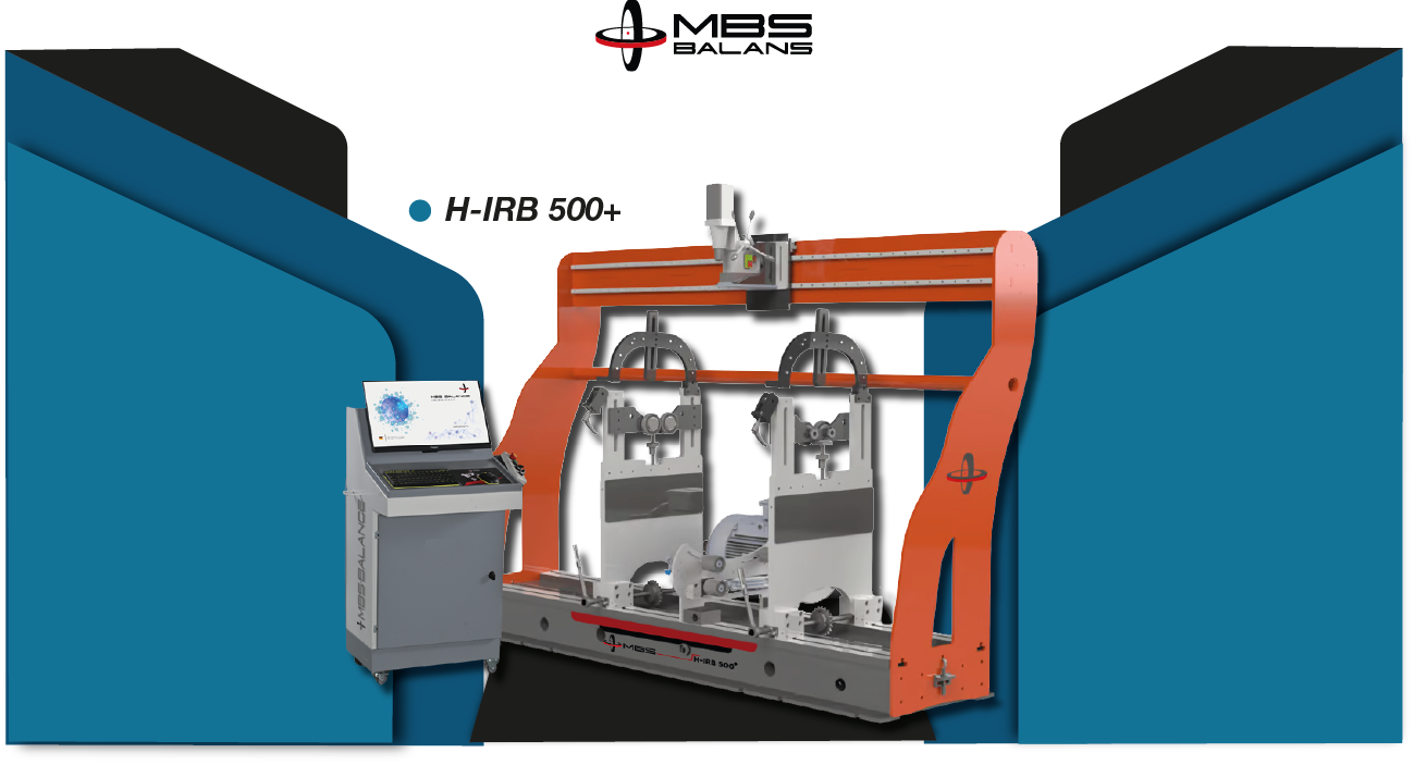 Broschüre für die optionale Auswuchtmaschine H-IRB-500+