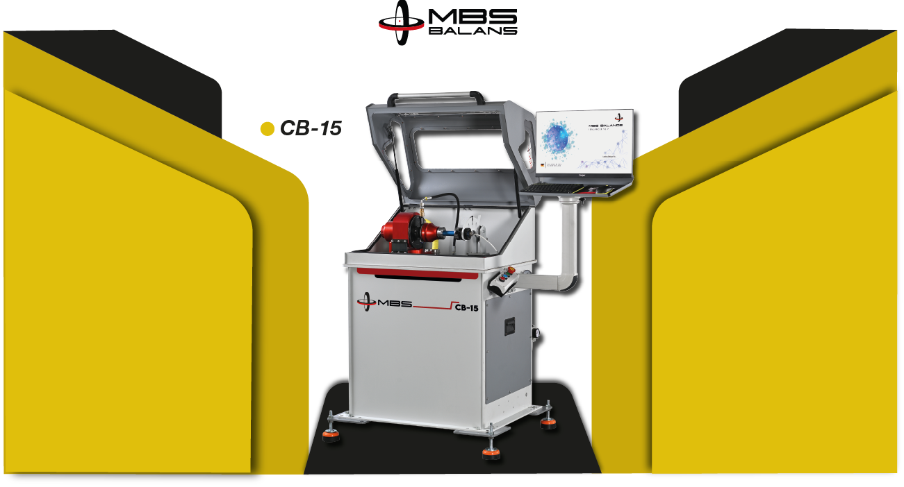Broschüre für die Turbo-Auswuchtmaschine CB-15