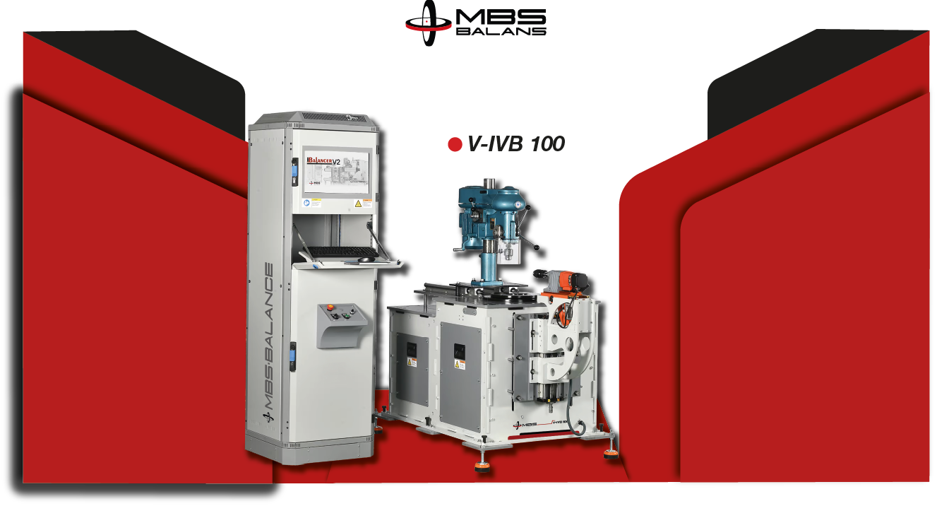 Broschüre für die vertikale Auswuchtmaschine V-IVB-100