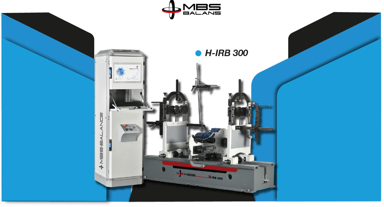 H-IRB-300 – Máquina de equilibrado horizontal