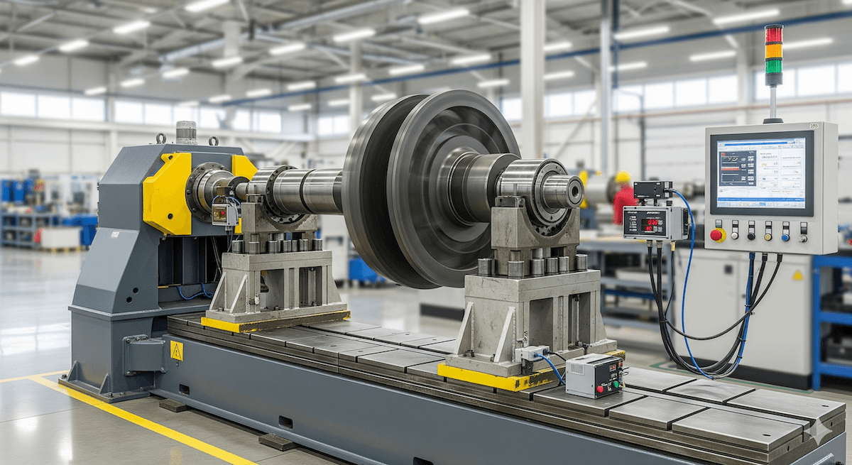 Horizontaler Auswuchtservice