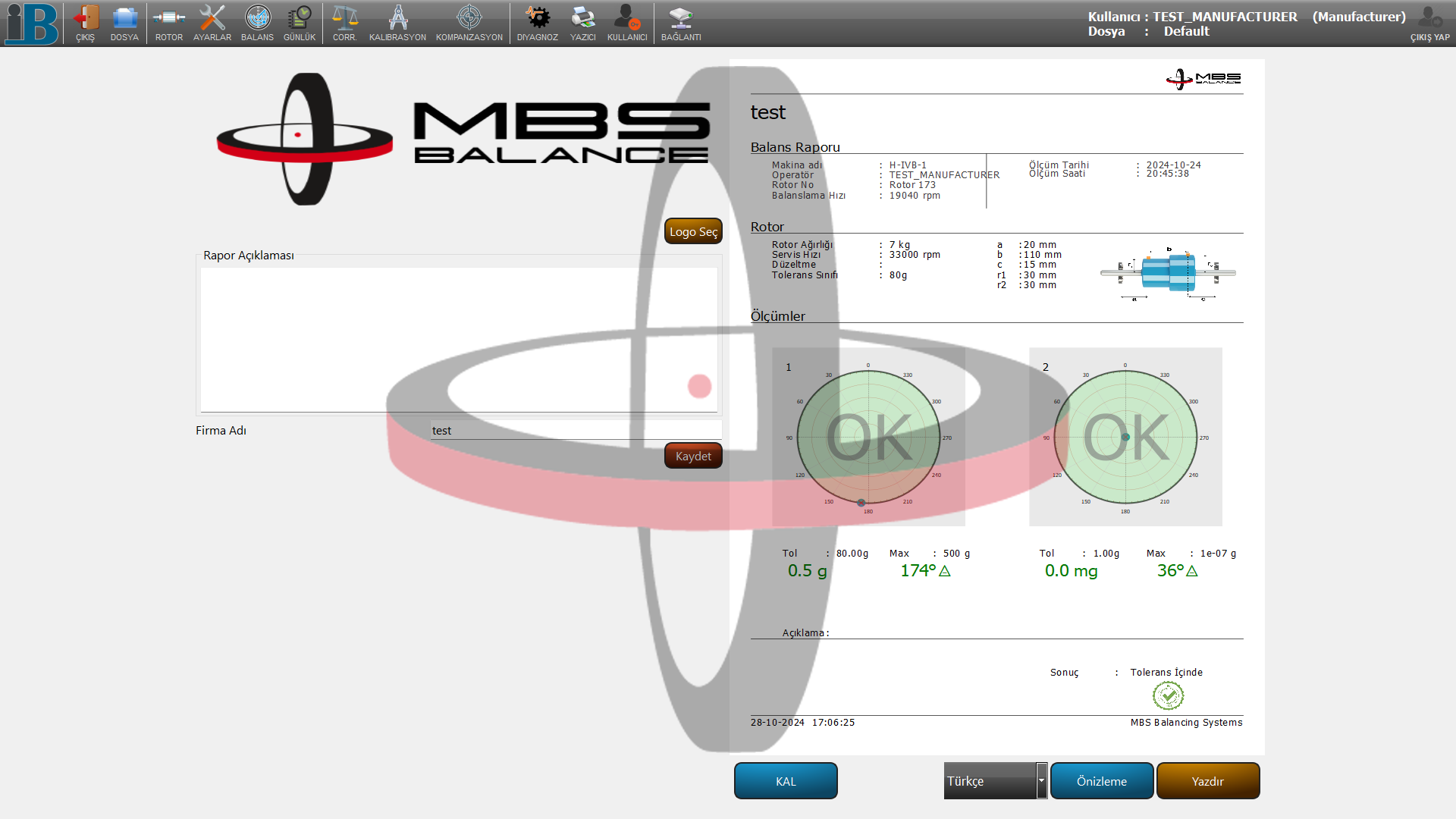 iBalancer — Statik ve Dinamik Dengelemede Yeni Nesil Yaklaşım