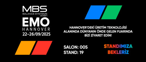 MBS Balans Sanayi will take its place at EMO Hannover 2025