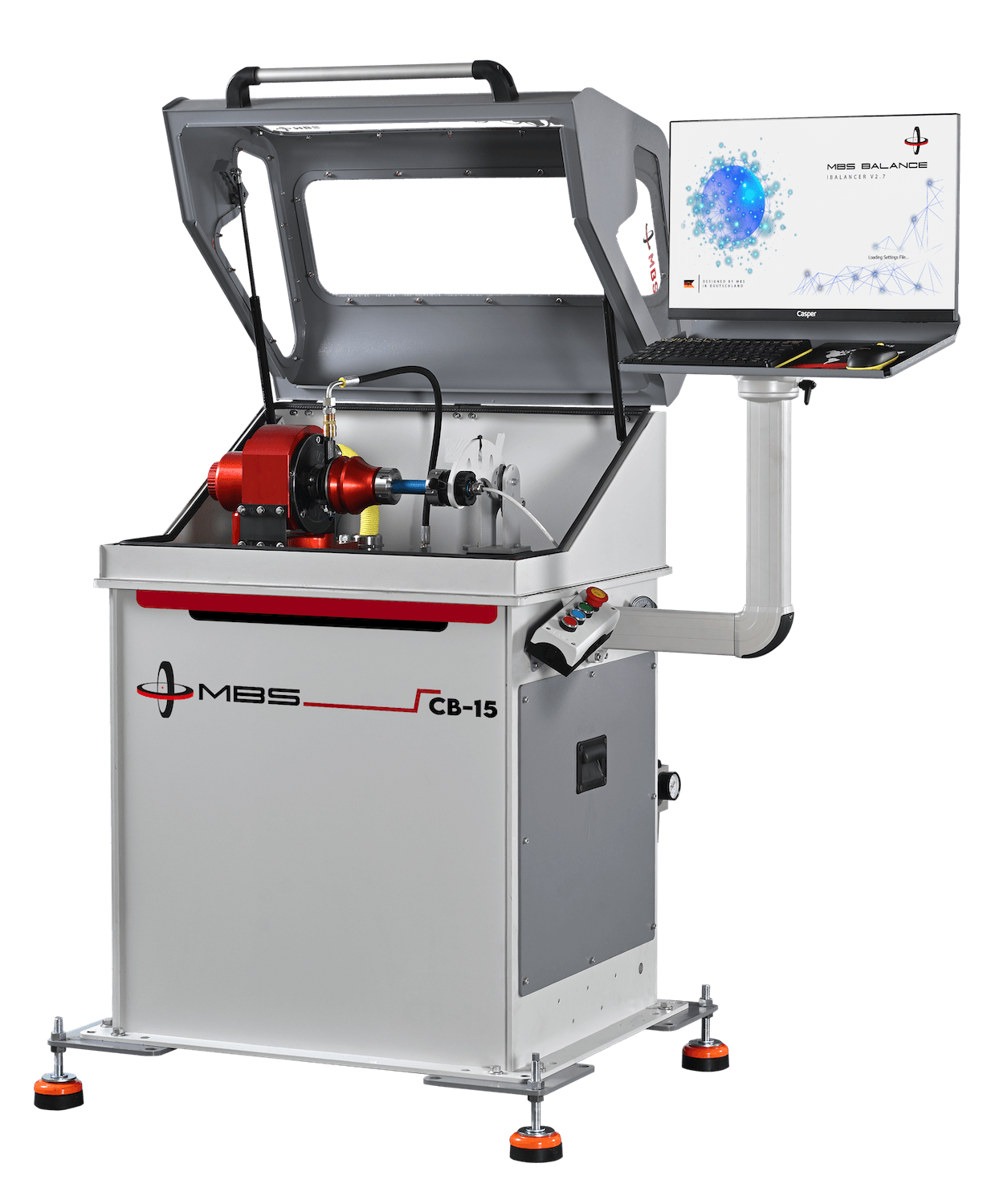 CB15 Máquina De Equilibrado Para Turbo CB-15